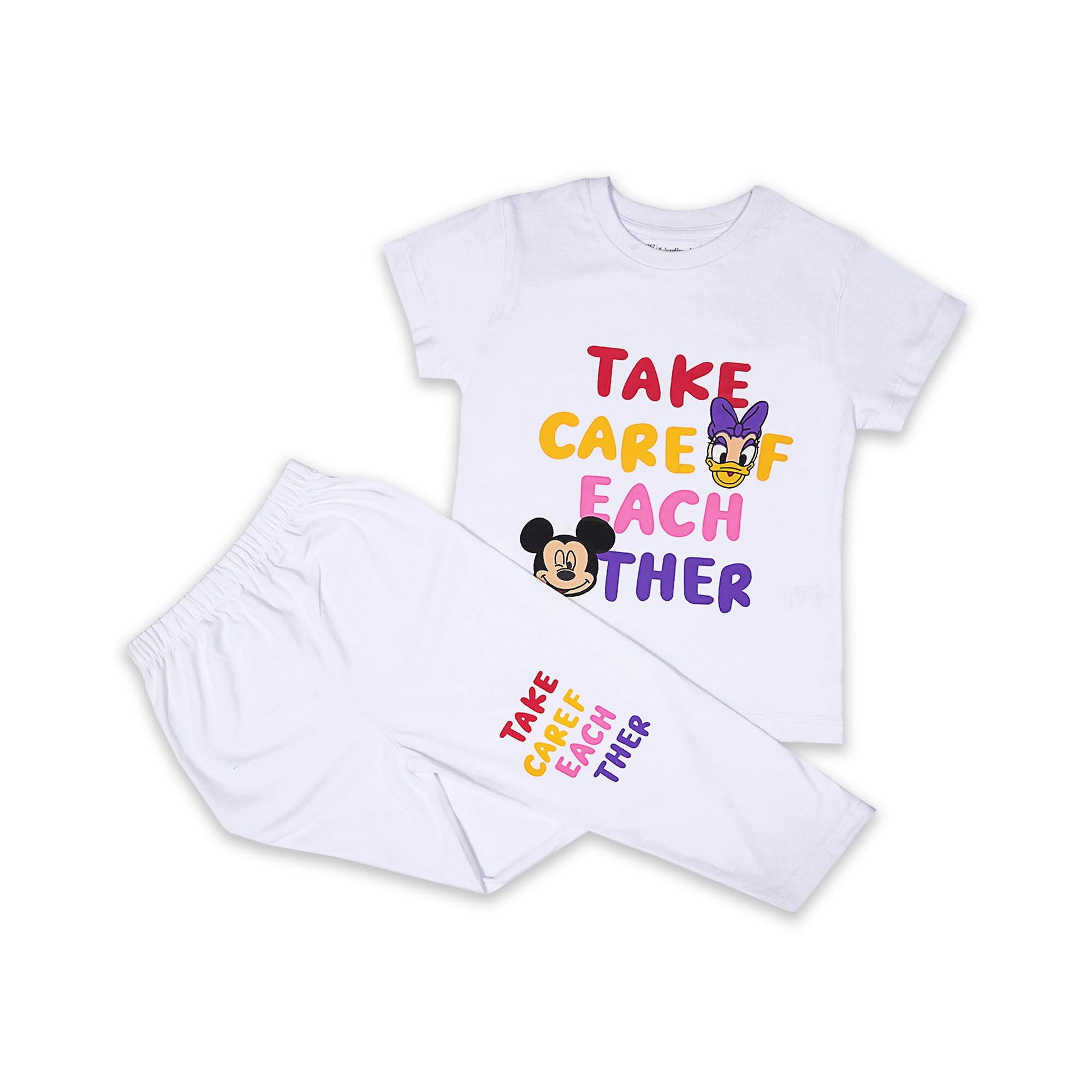 Disney "Take Care of Each Other" Pajama Set