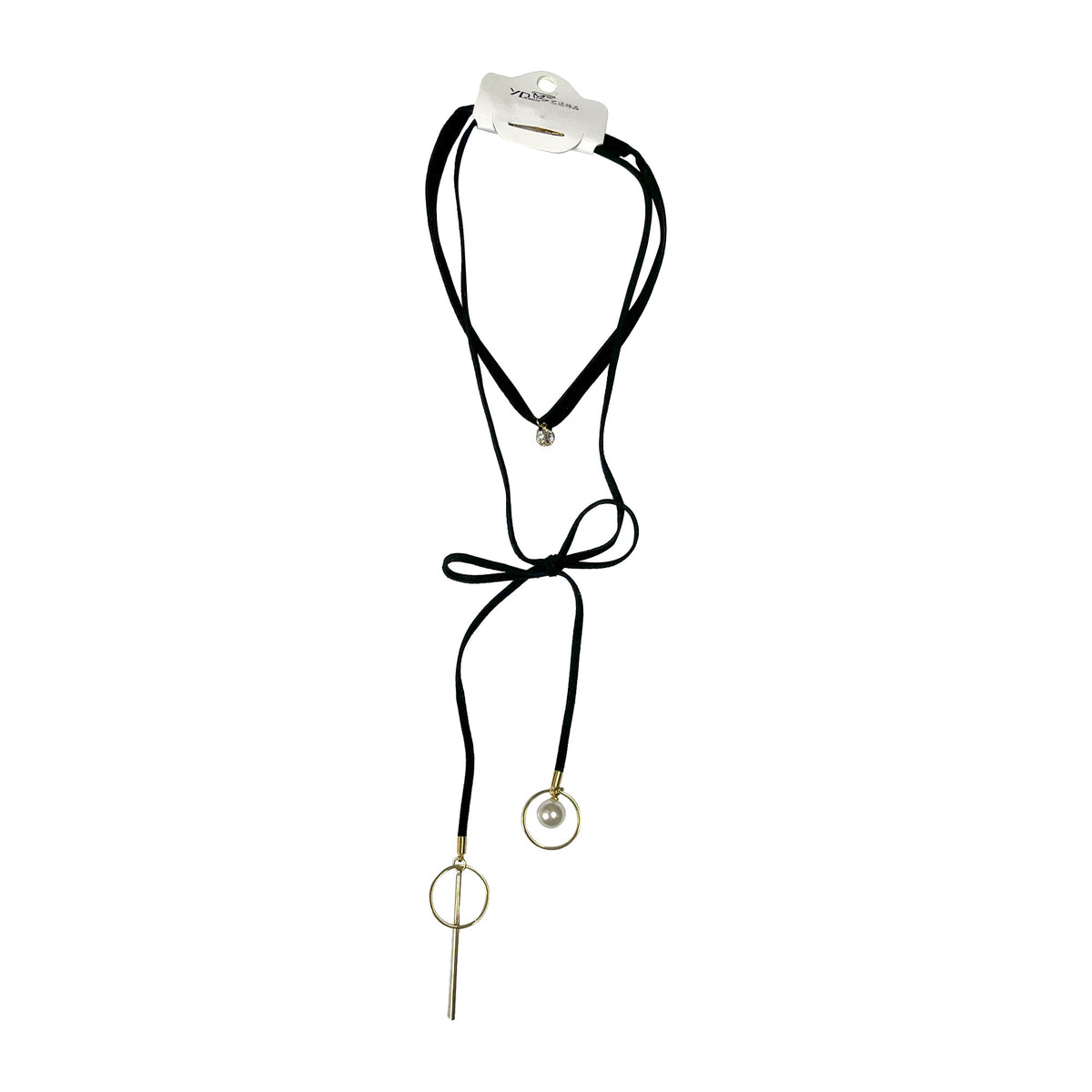 Orbit & Pearl Choker Necklace