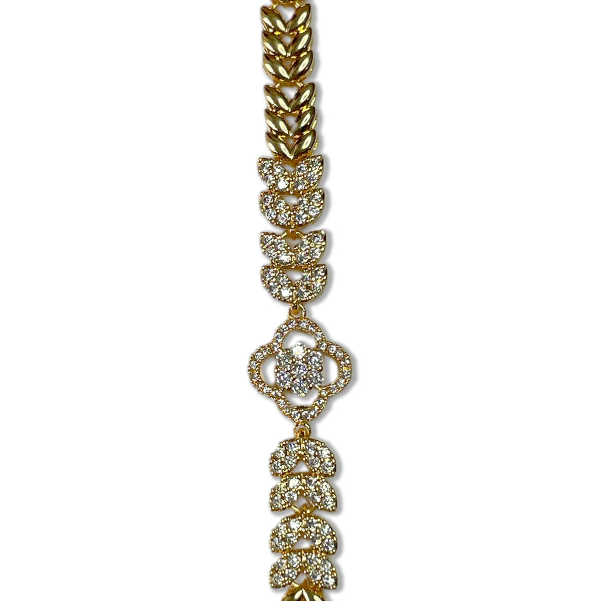 Radiant Floret Chain Bracelet
