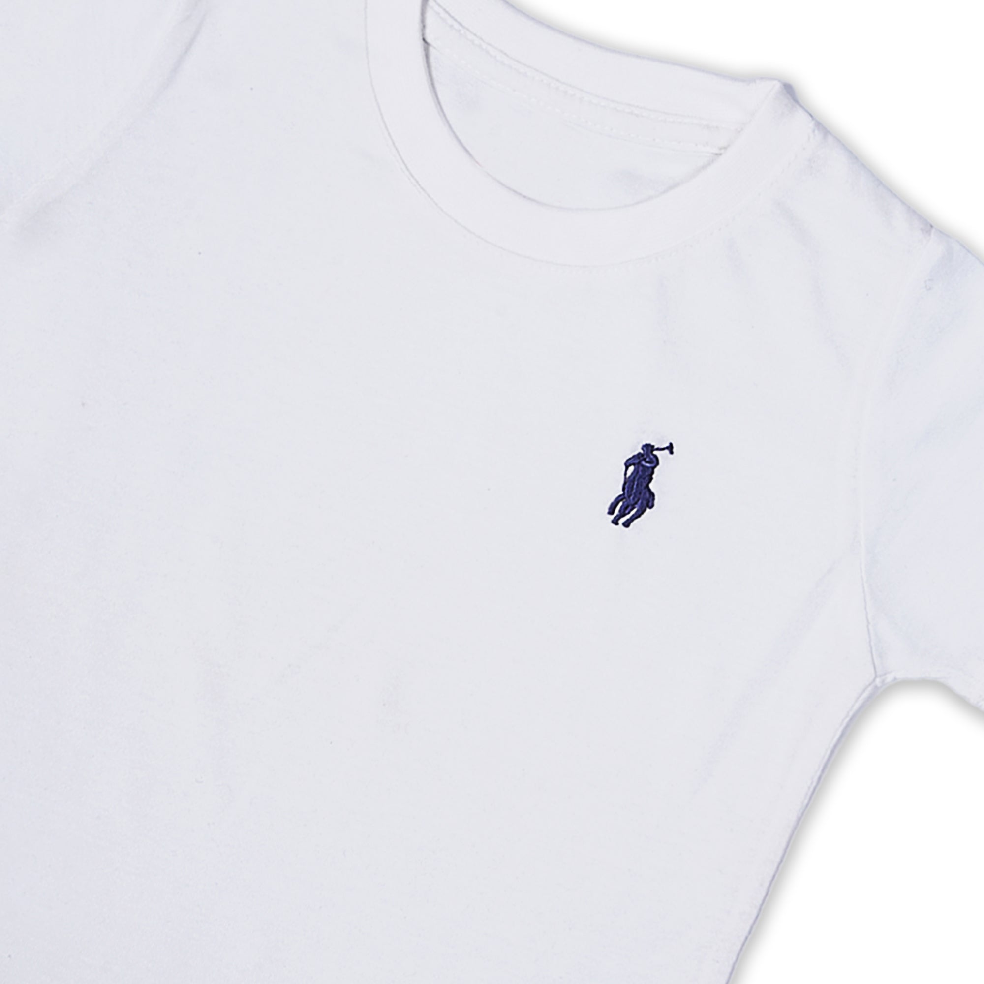 Ralph Lauren Baby Boys' White Cotton Logo T-Shirt