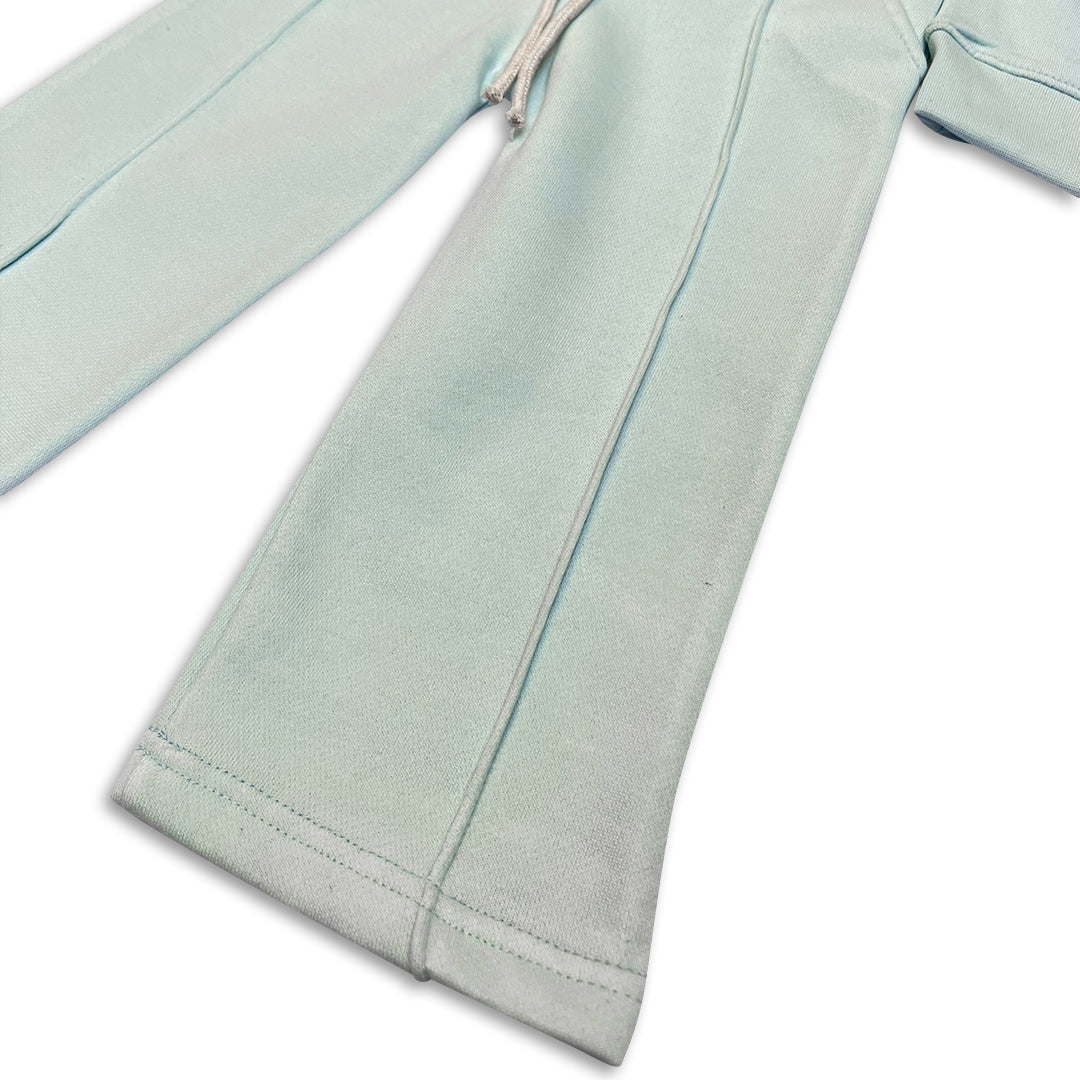 Sky Blue Crewneck Sweatshirt & Track Pants
