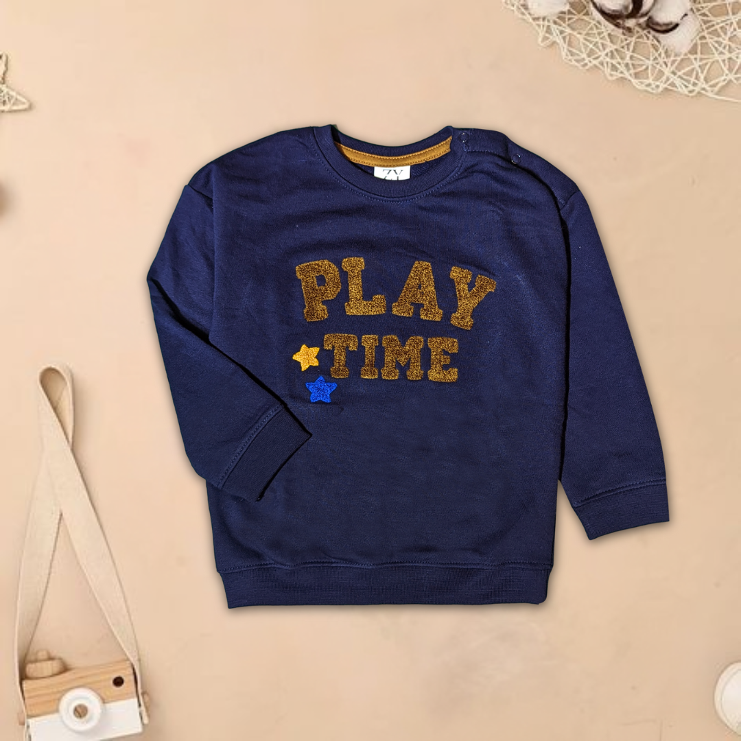 Play Time Fleece Crewneck Sweatshirt