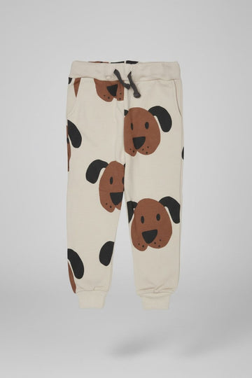 Classic Comfort Trousers With Puppy Design
