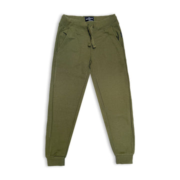 Olive Green Jogger Sweatpants