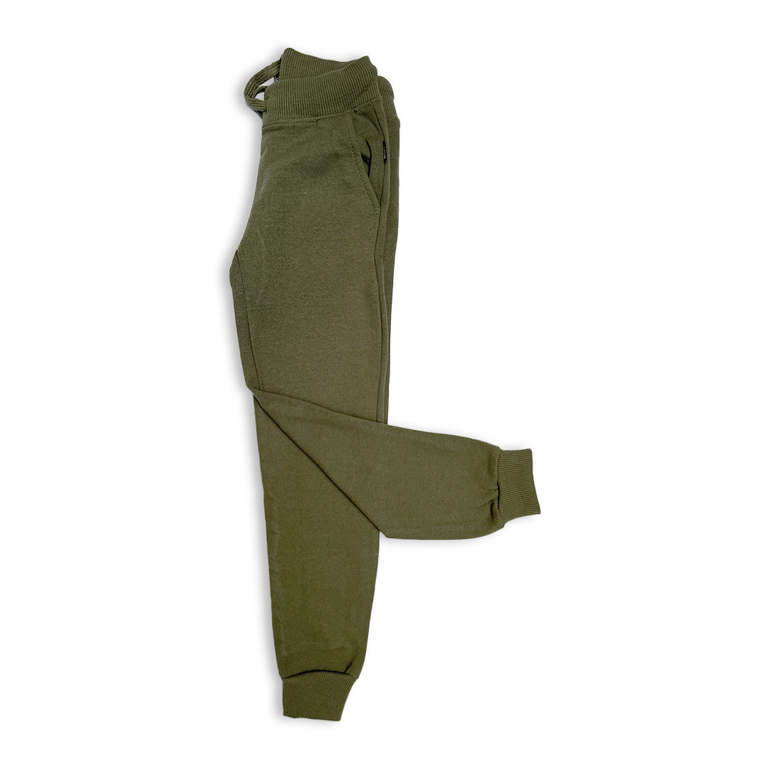Olive Green Jogger Sweatpants