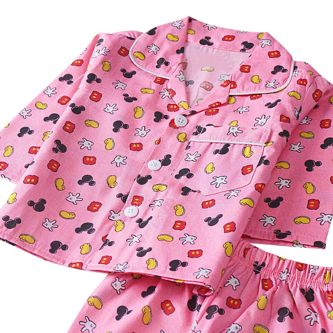 Girls Night Suit Short Sleeves