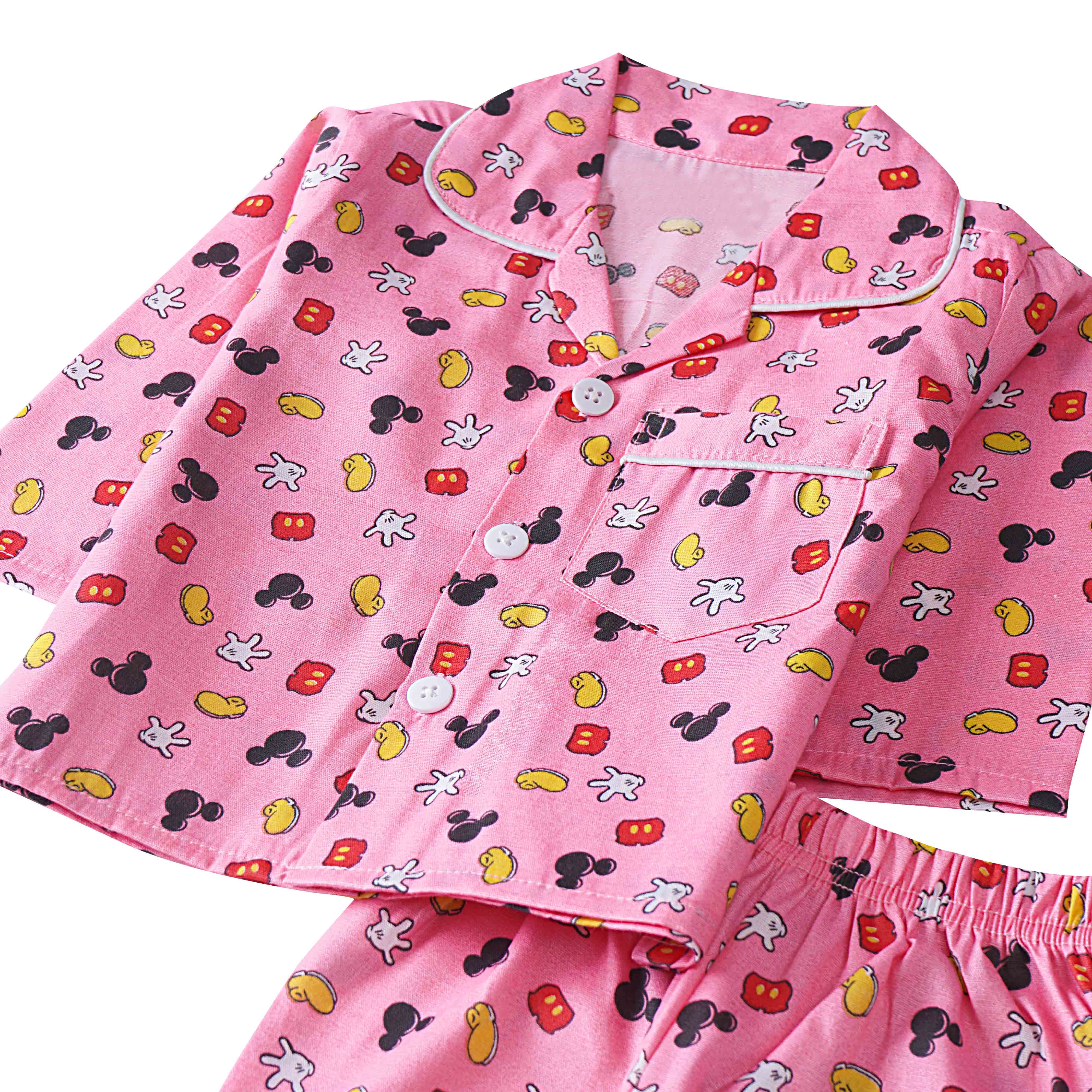 Girls Night Suit Short Sleeves