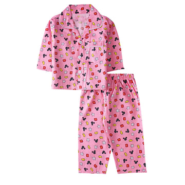 Girls Night Suit Short Sleeves