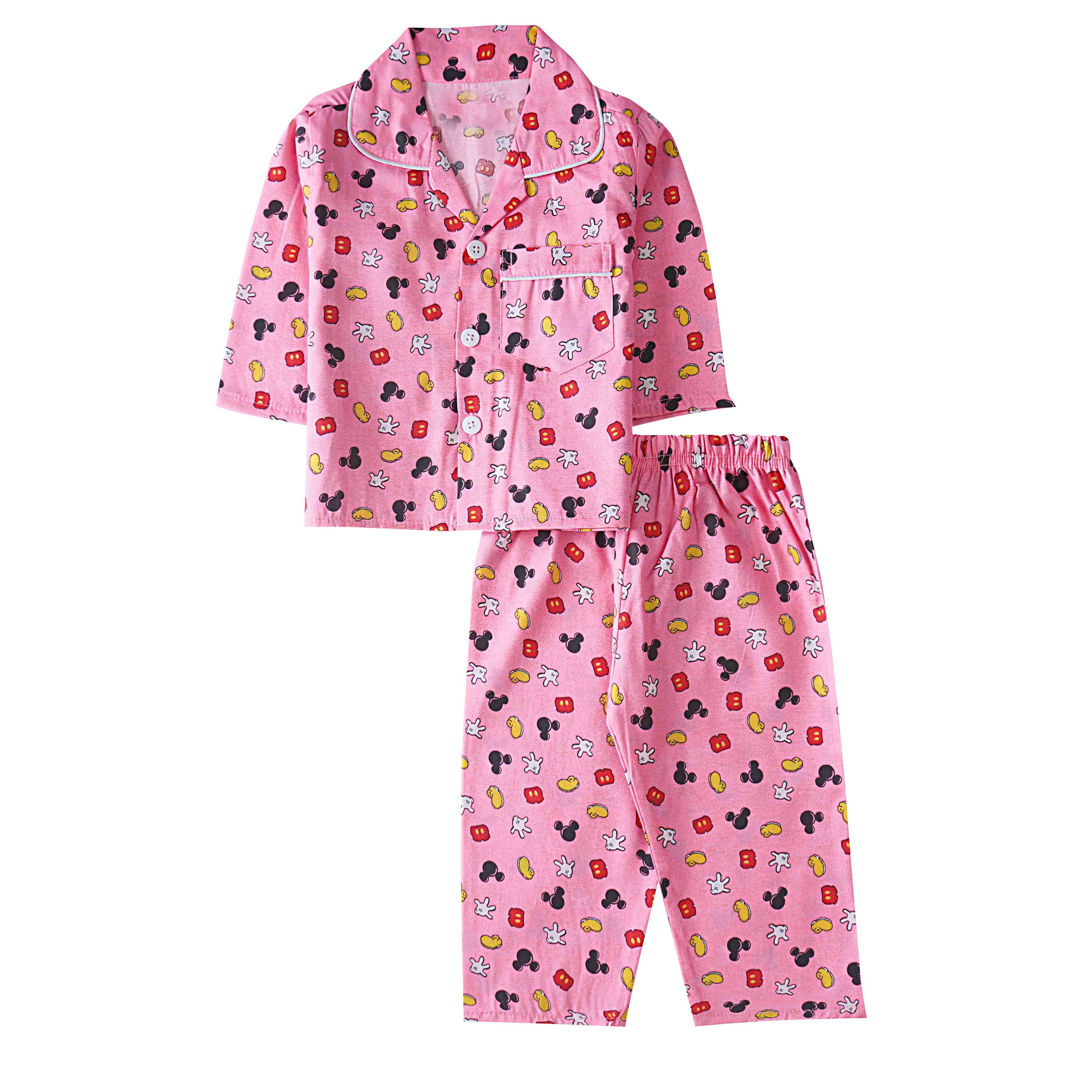 Girls Night Suit Short Sleeves
