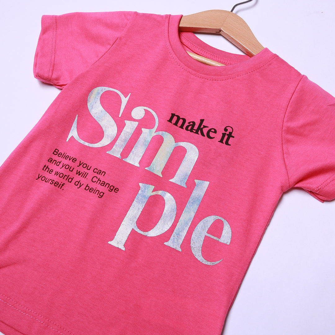 Branded “OKAÏDI” Girls T-Shirt