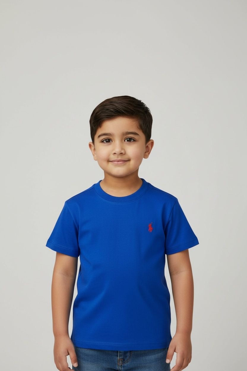 Polo Ralph Lauren Boys' Blue Crew Neck T-Shirt