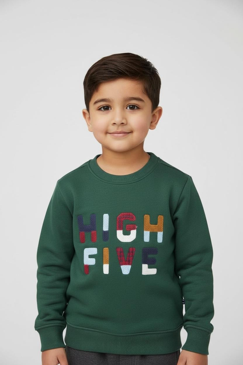 High Five Sweatshirt - Green