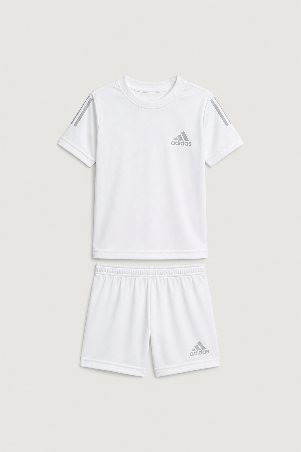 Adidas White Dri-Fit Tracksuit