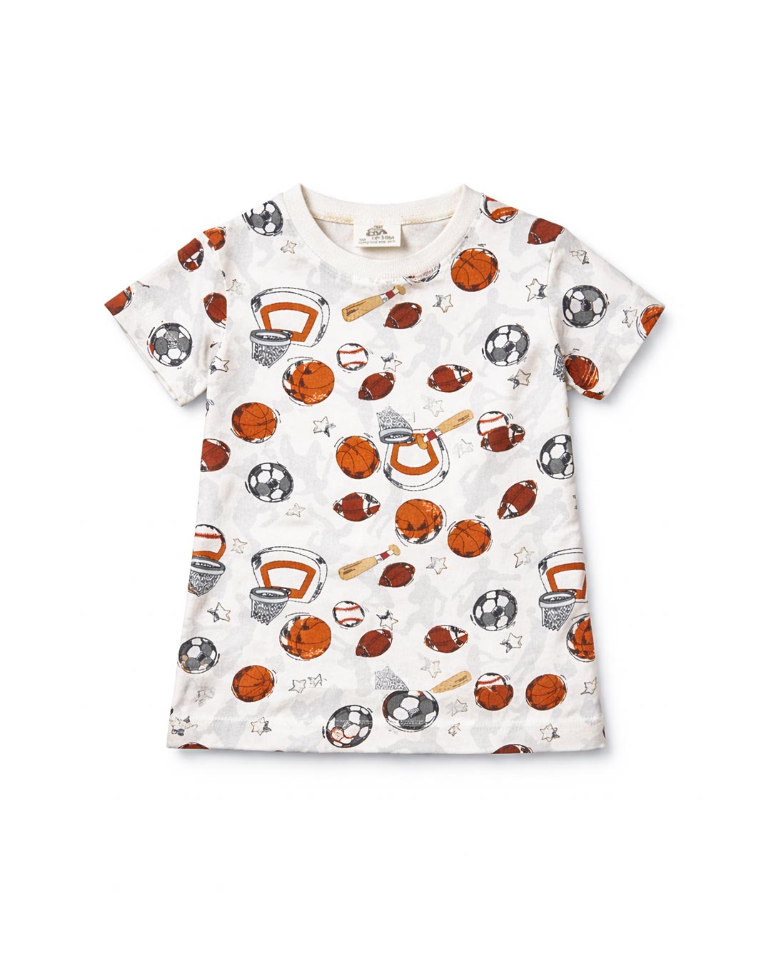 BRANDED C&A ALL STAR SPORTS PRINTED SUMMER 2 PCS SET