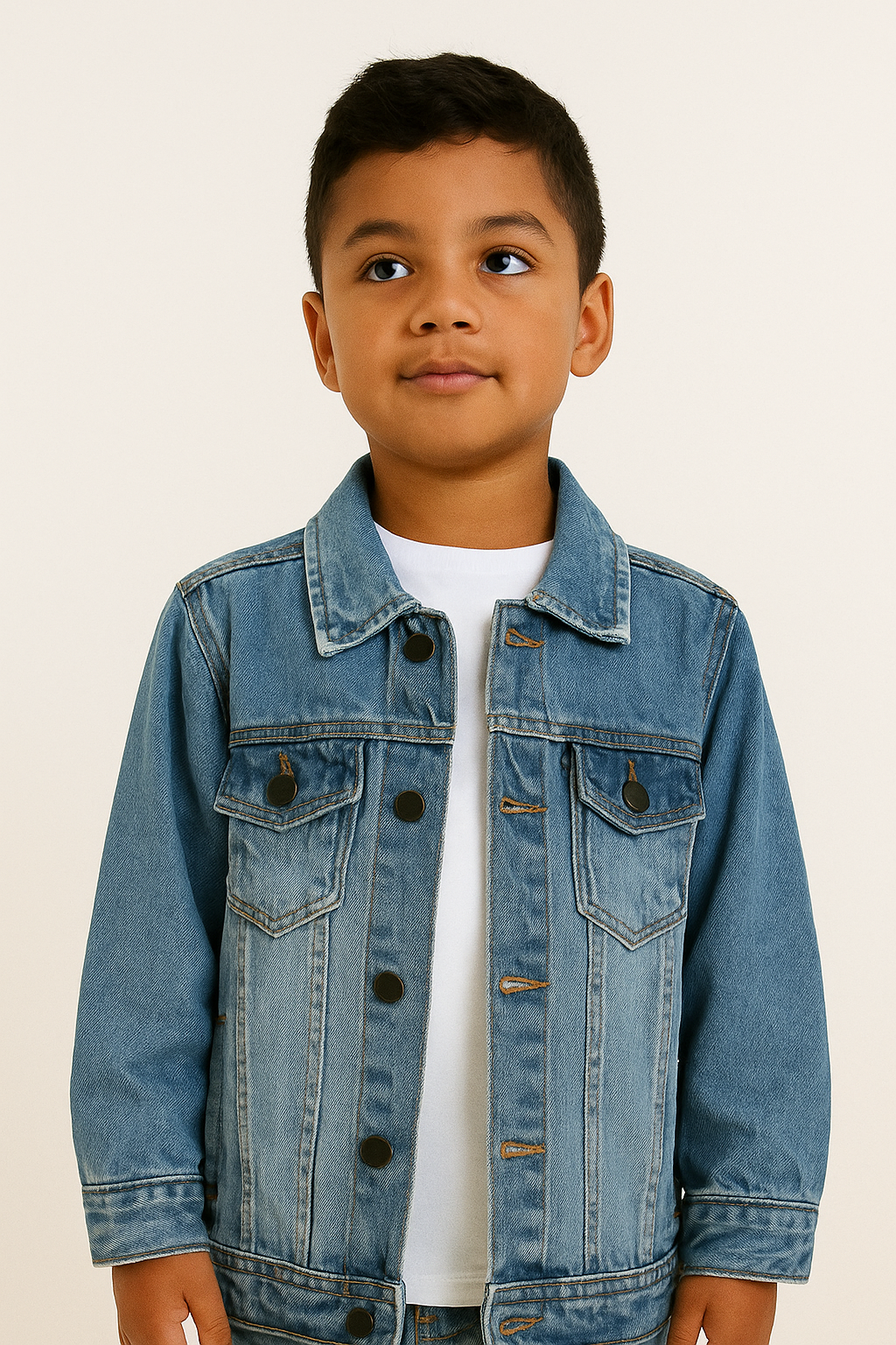 Kids' Branded Denim Jacket