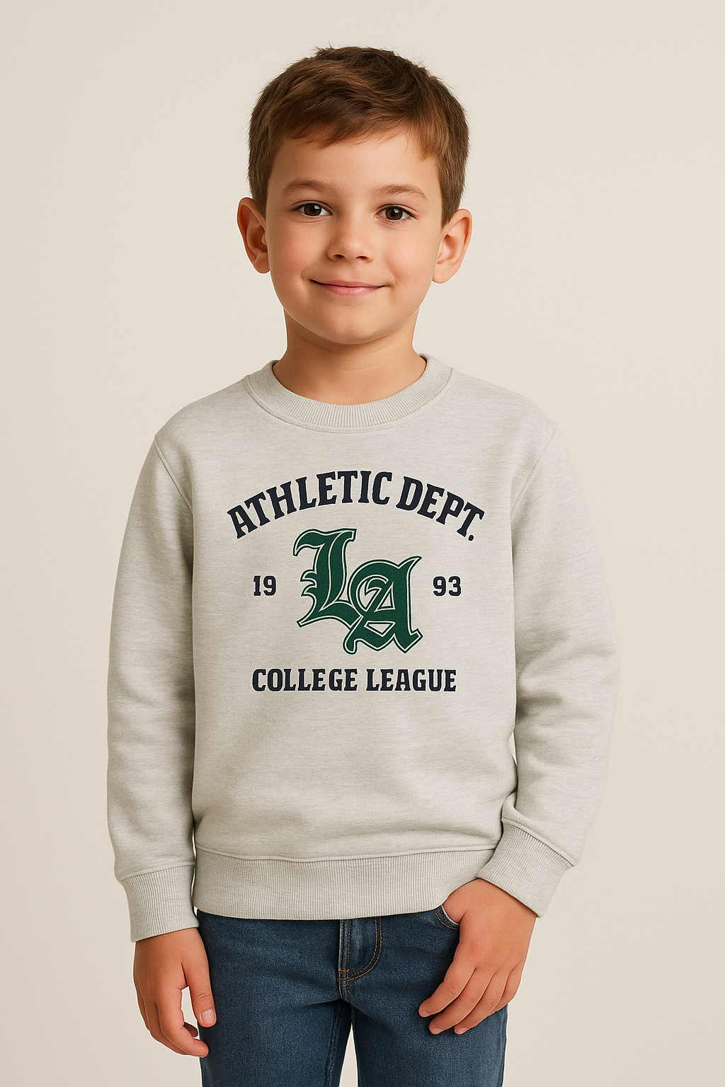 Kids' Heather League Sweatshirt