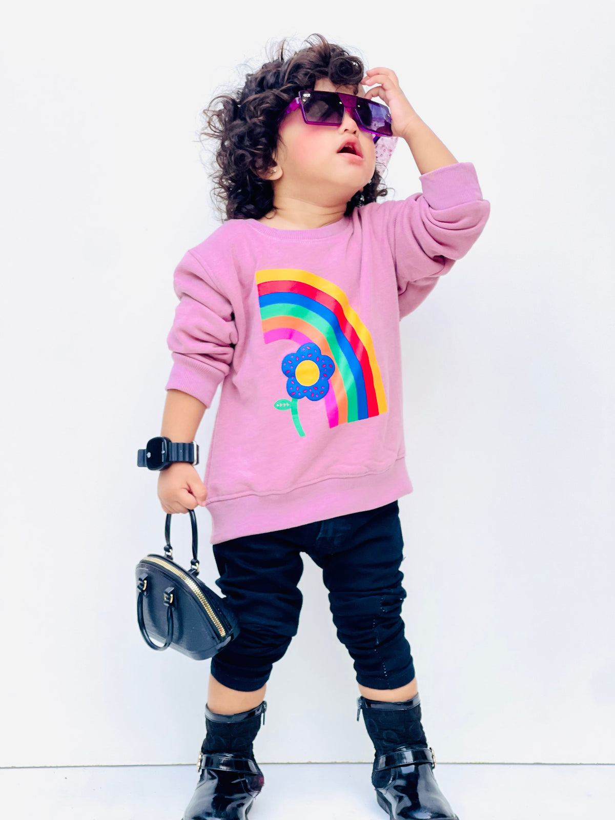 Rainbow Crewneck Sweatshirt