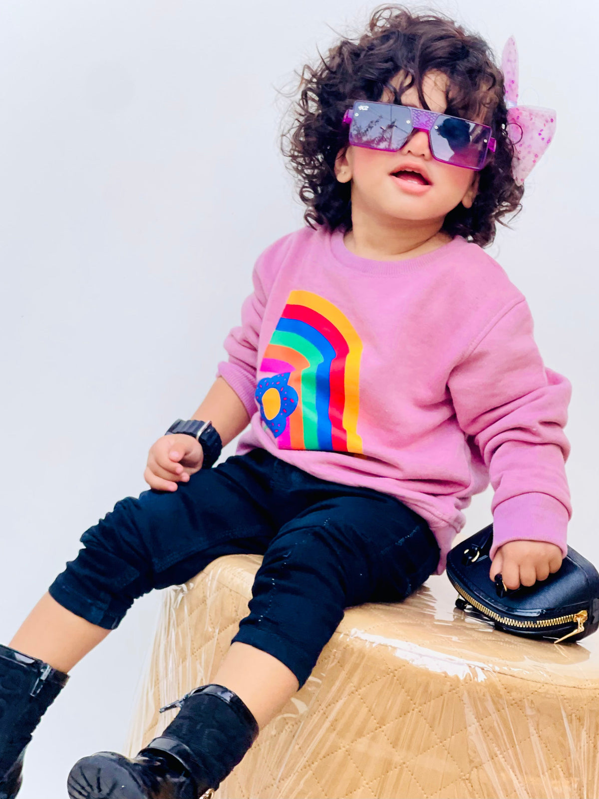 Rainbow Crewneck Sweatshirt