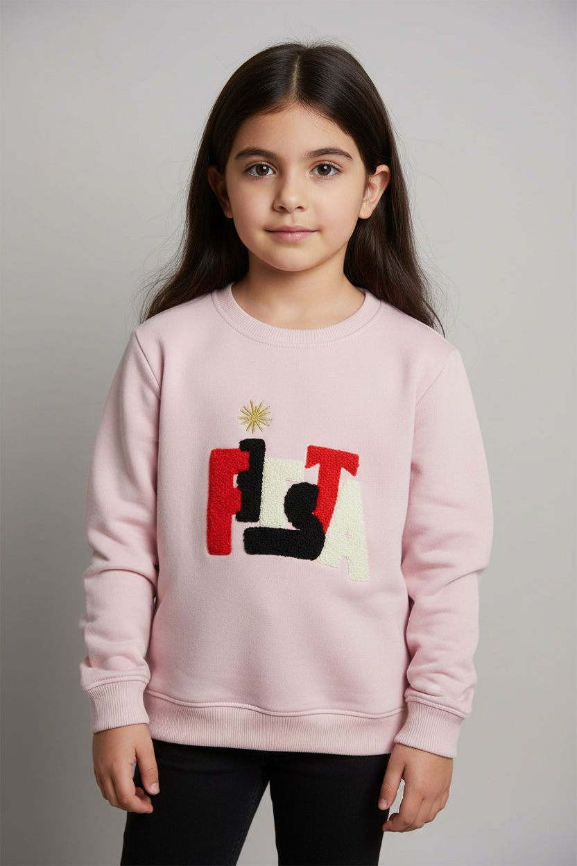 Fiesta Pink Crewneck Sweatshirt