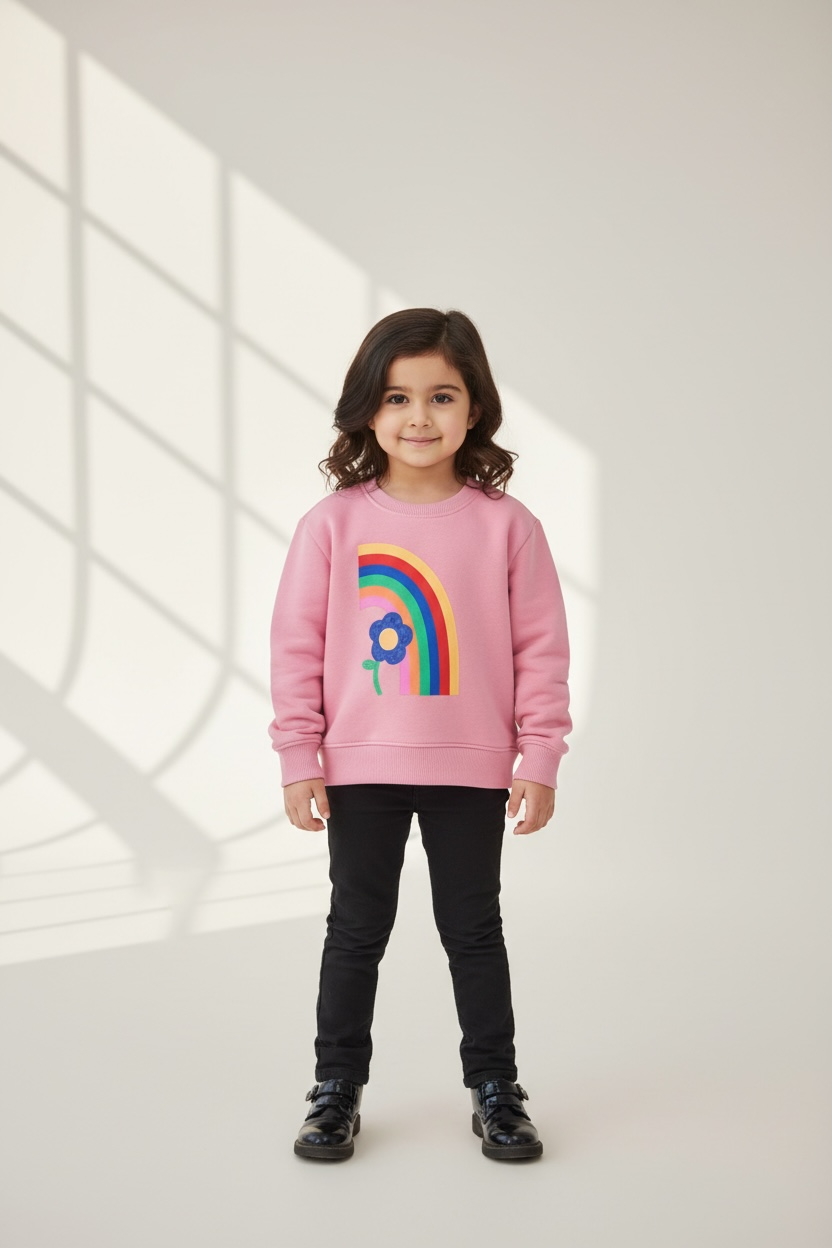 Rainbow Crewneck Sweatshirt