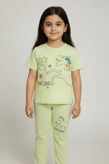 Girls 2 piece set (Unicorn-2)