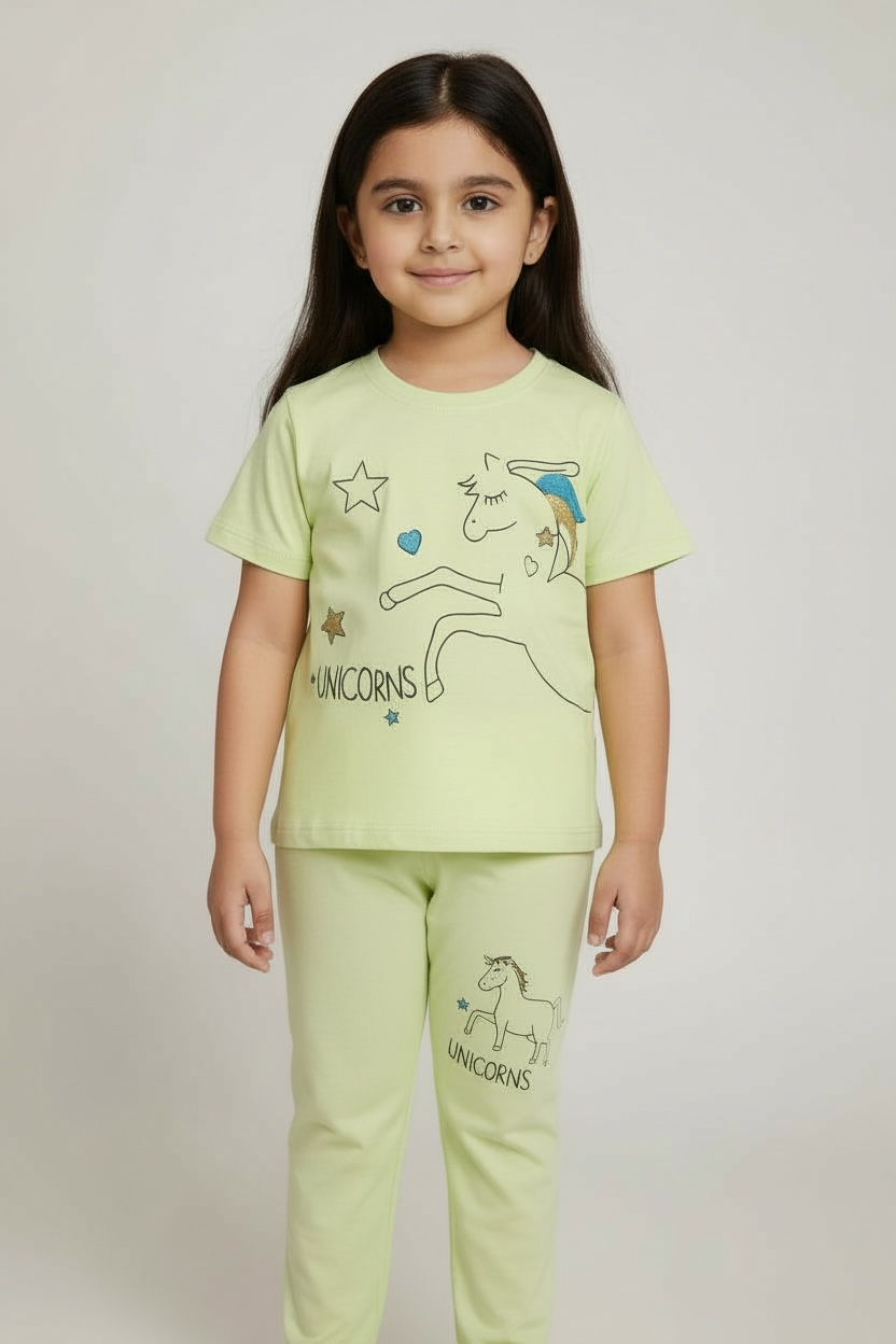 Girls 2 piece set (Unicorn-2)
