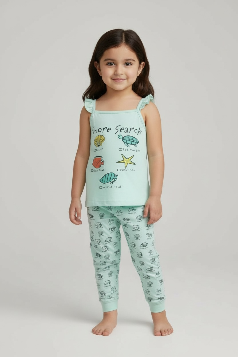Girls 2 piece set (Shore)