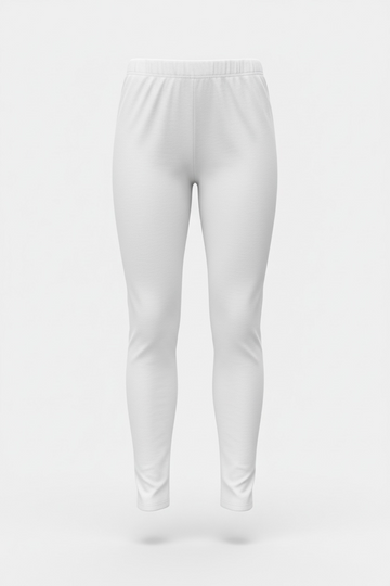 White leggings for girls