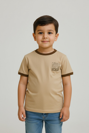 DKNY Beige Kids T-shirt