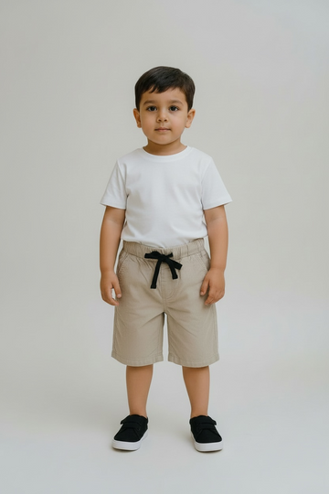 Branded 'Guess' Khaki Chino Shorts