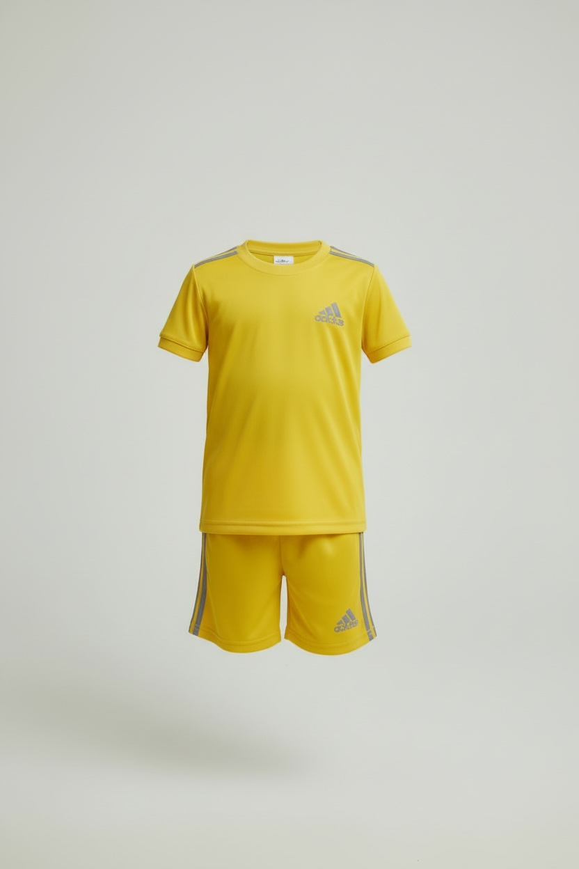 Adidas Yellow Dri-Fit Tracksuit