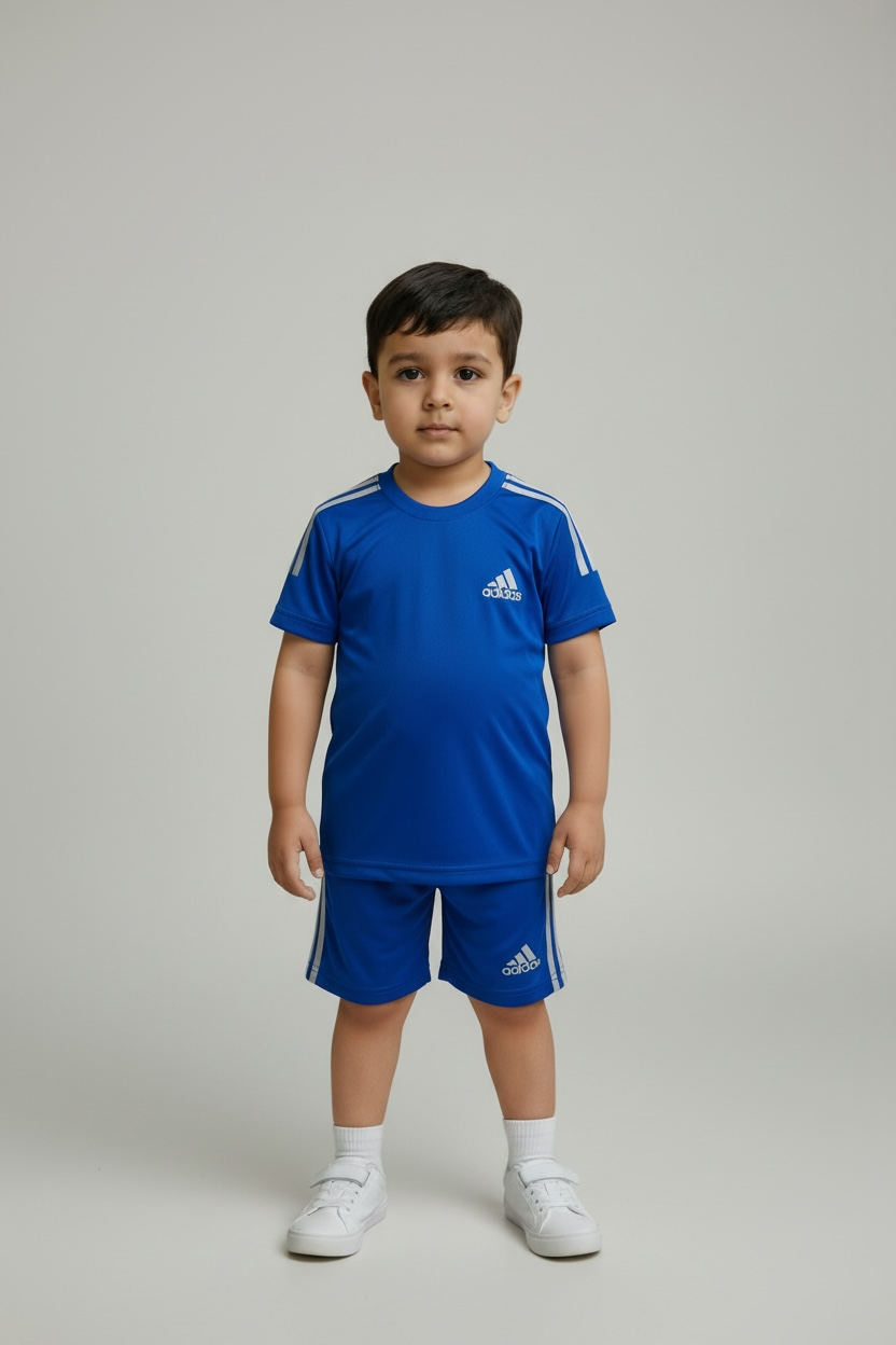 Adidas Royal Blue Dri-Fit Tracksuit