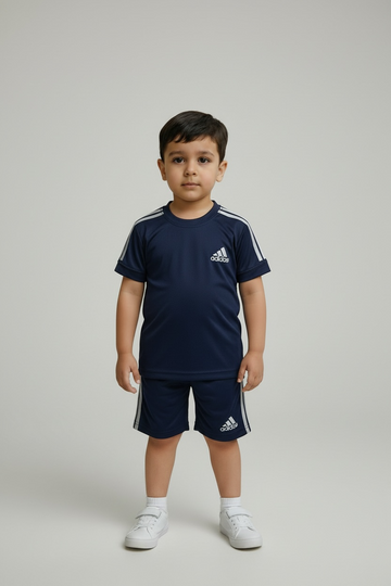 Adidas Navy Blue Dri-Fit Tracksuit