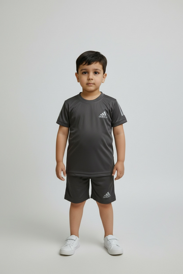 Adidas Grey Dri-fit Tracksuit
