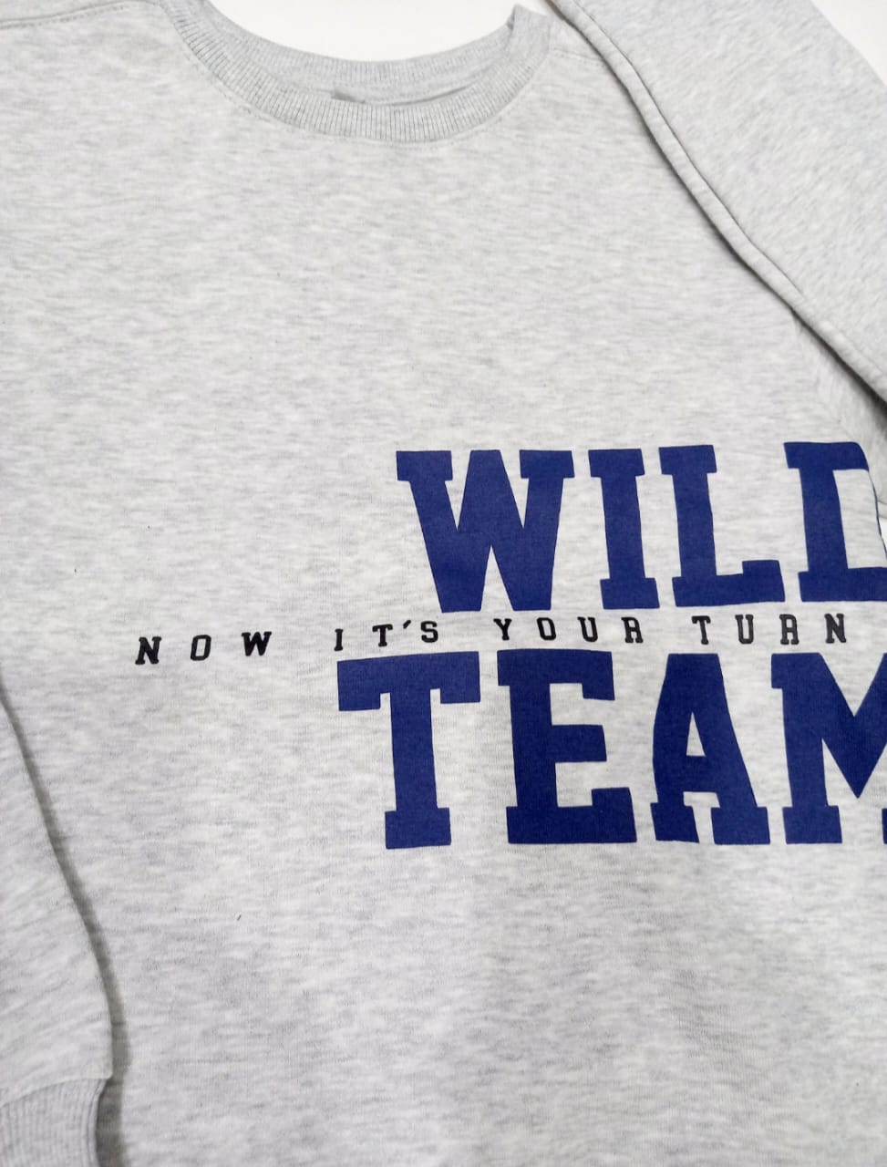 Boys' Grey Crewneck Sweatshirt
